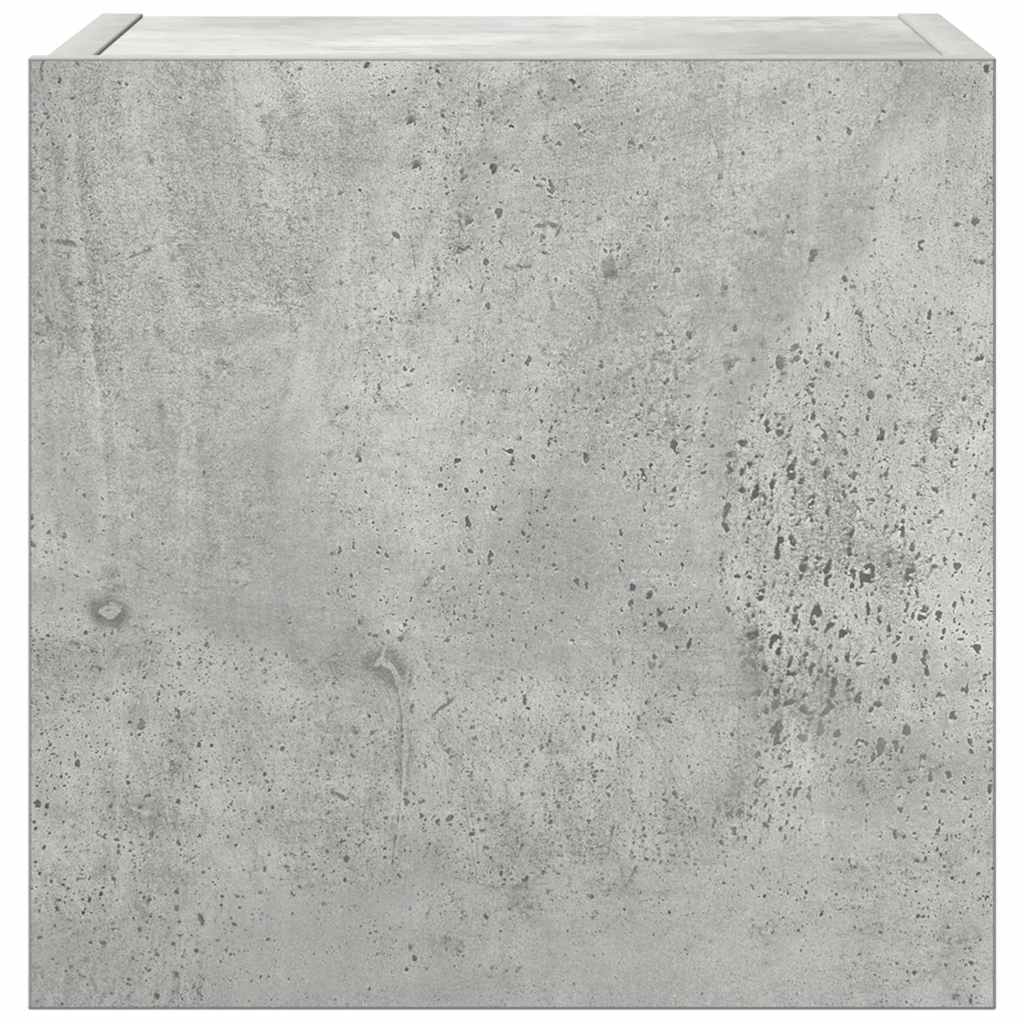 7 Piece TV Cabinet Set Concrete Grey Engineered Wood