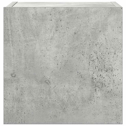 7 Piece TV Cabinet Set Concrete Grey Engineered Wood