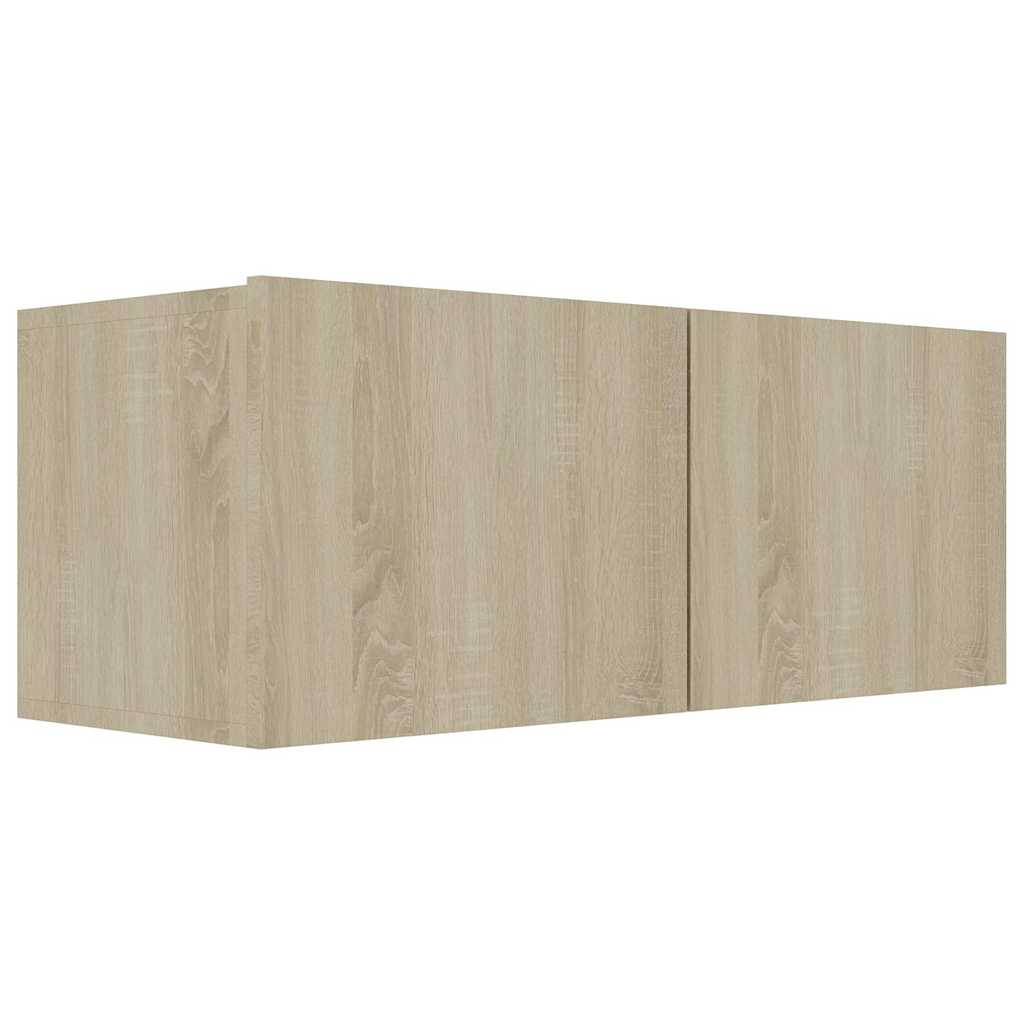 6 Piece TV Cabinet Set Sonoma Oak Engineered Wood
