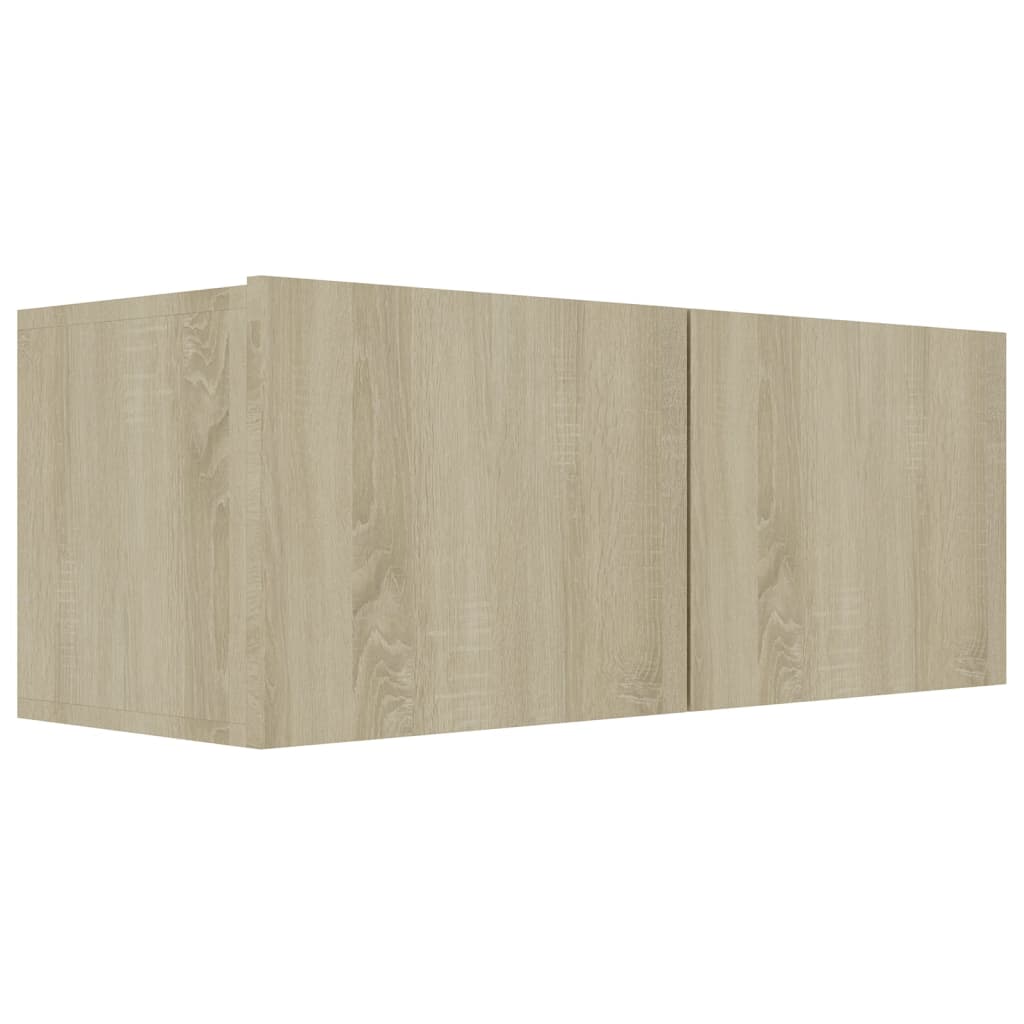 Tv Cabinet Set | Set of 7 | Sonoma oak | Engineered wood | Standard