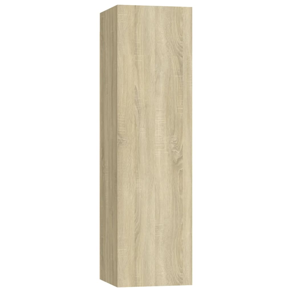 Tv Cabinet Set | Set of 7 | Sonoma oak | Engineered wood | Standard