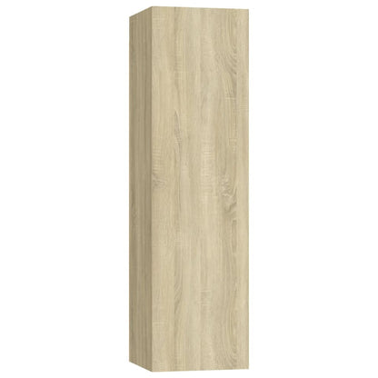 Tv Cabinet Set | Set of 7 | Sonoma oak | Engineered wood | Standard