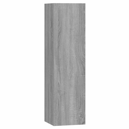 7 Piece TV Cabinet Set Grey Sonoma Engineered Wood