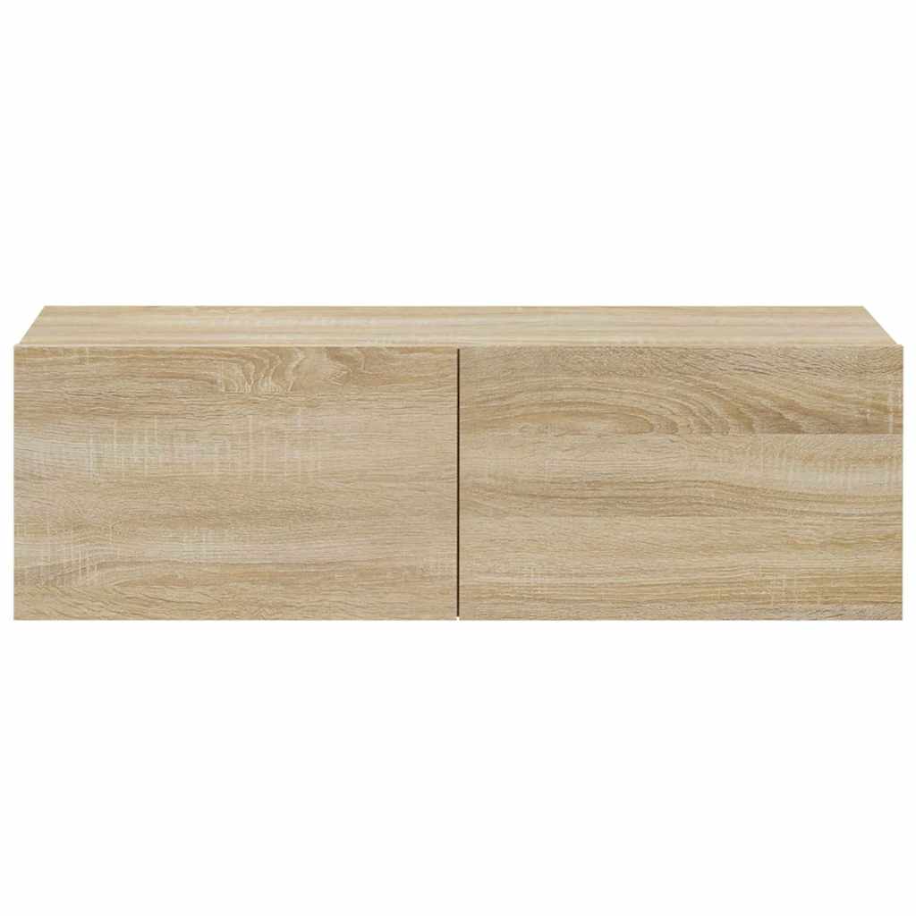 6 Piece TV Cabinet Set Sonoma Oak Engineered Wood