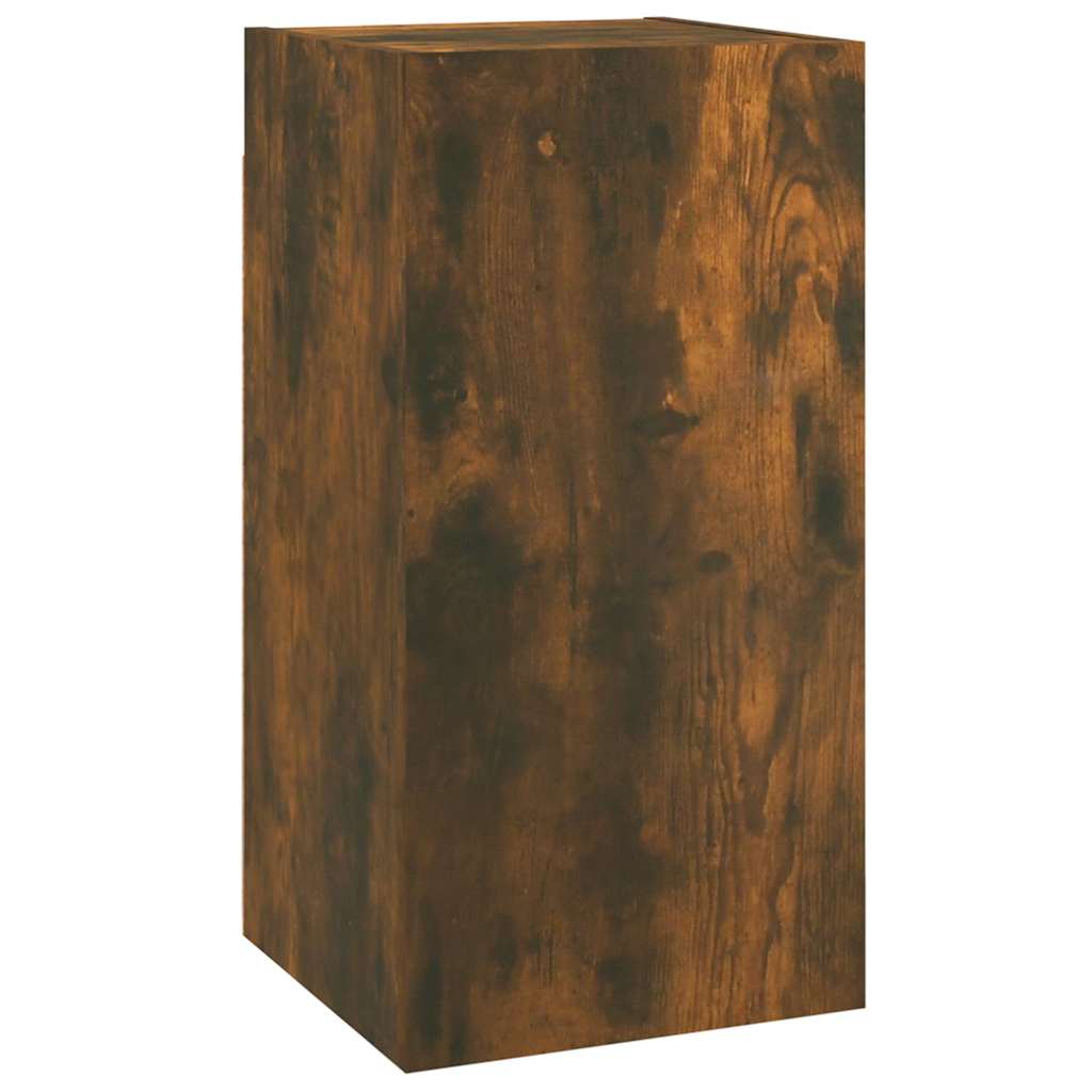 6 Piece TV Cabinet Set Smoked Oak Engineered Wood