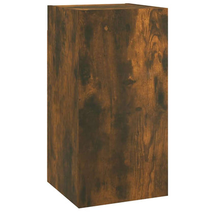 6 Piece TV Cabinet Set Smoked Oak Engineered Wood