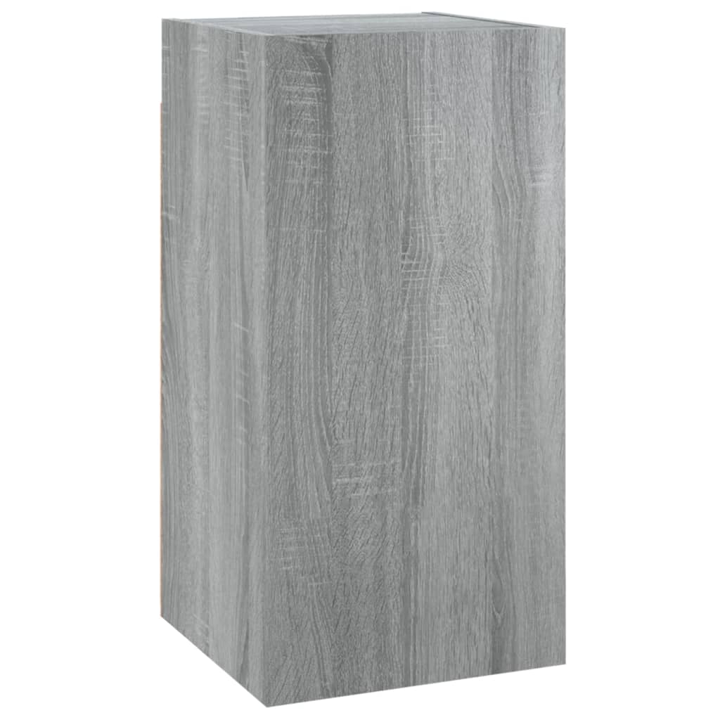 6 Piece TV Cabinet Set Grey Sonoma Engineered Wood