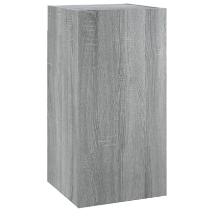 6 Piece TV Cabinet Set Grey Sonoma Engineered Wood