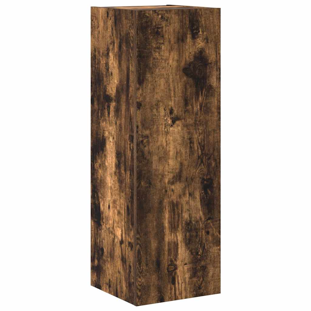4 Piece TV Cabinet Set Smoked Oak Engineered Wood