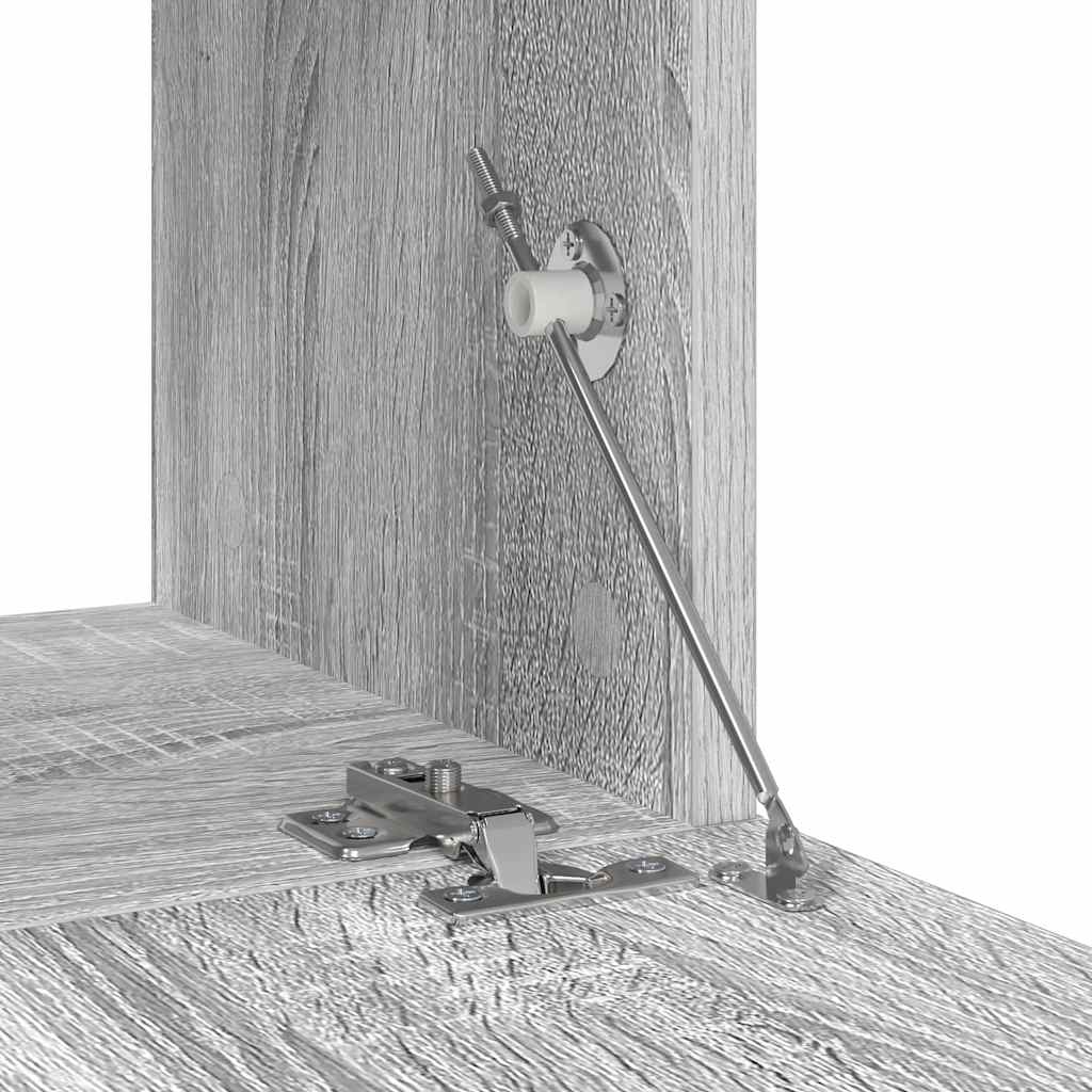 4 Piece TV Cabinet Set Grey Sonoma Engineered Wood