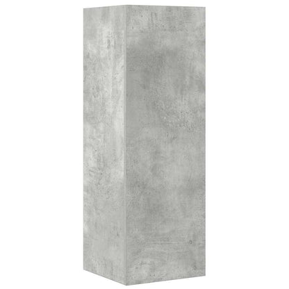 4 Piece TV Cabinet Set Concrete Grey Engineered Wood