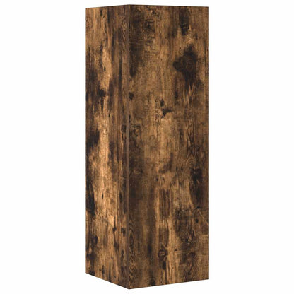 4 Piece TV Cabinet Set Smoked Oak Engineered Wood