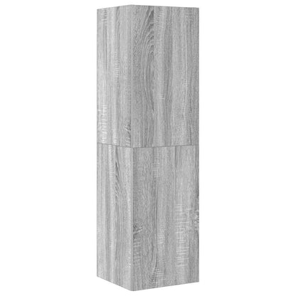4 Piece TV Cabinet Set Grey Sonoma Engineered Wood