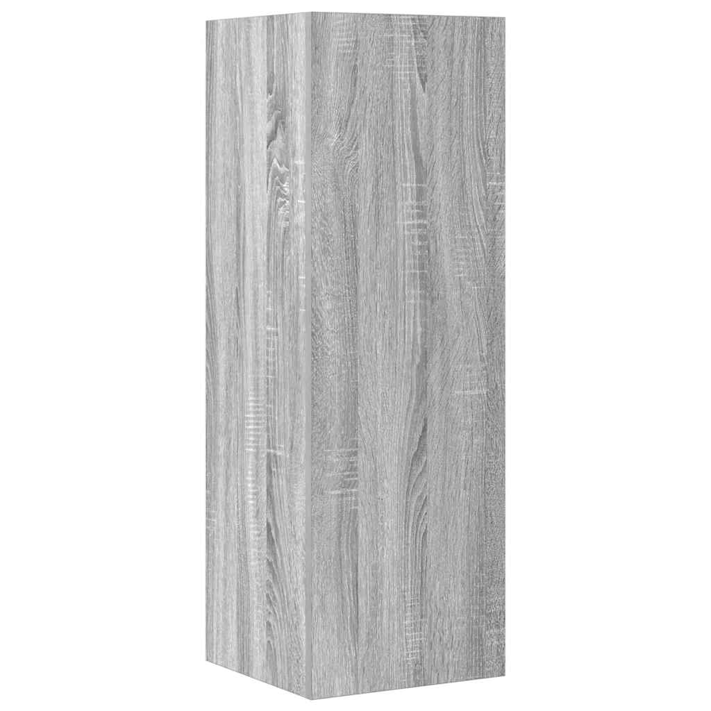 4 Piece TV Cabinet Set Grey Sonoma Engineered Wood