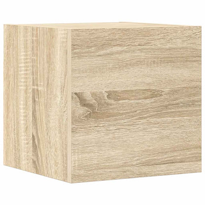 4 Piece TV Cabinet Set Sonoma Oak Engineered Wood
