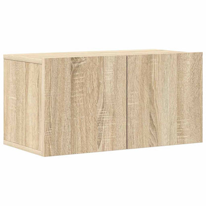 4 Piece TV Cabinet Set Sonoma Oak Engineered Wood