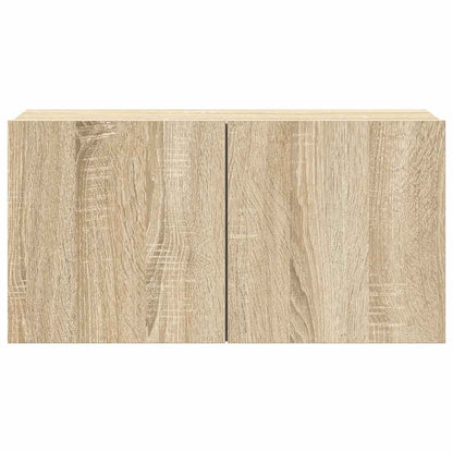 4 Piece TV Cabinet Set Sonoma Oak Engineered Wood