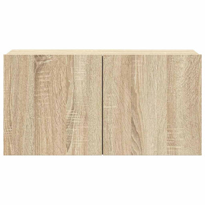 4 Piece TV Cabinet Set Sonoma Oak Engineered Wood