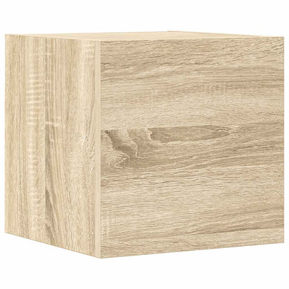 4 Piece TV Cabinet Set Sonoma Oak Engineered Wood