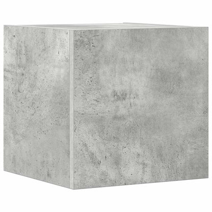 4 Piece TV Cabinet Set Concrete Grey Engineered Wood