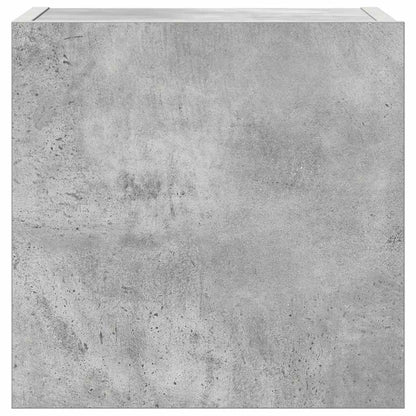 4 Piece TV Cabinet Set Concrete Grey Engineered Wood