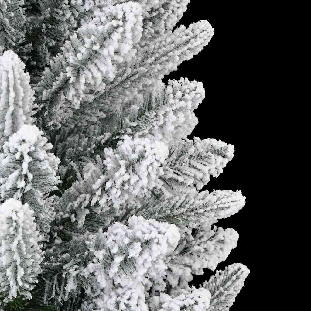Artificial Christmas Tree with Flocked Snow 120 cm PVC&PE