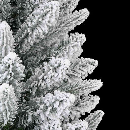 Artificial Christmas Tree with Flocked Snow 120 cm PVC&PE