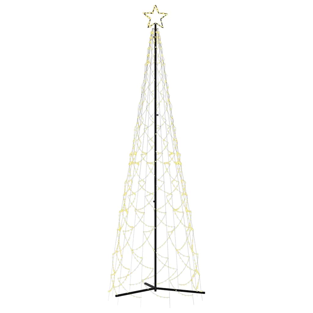 Christmas Cone Tree Warm White 500 LEDs 100x300 cm