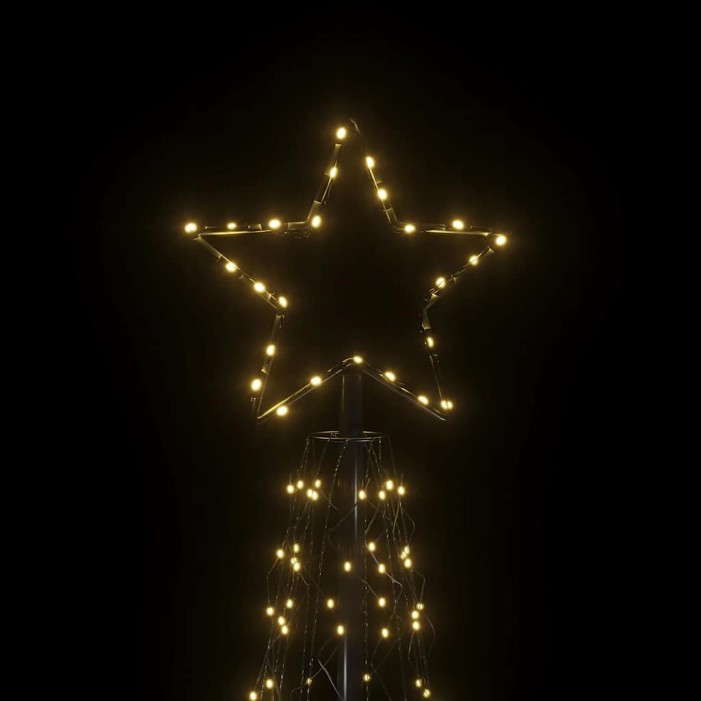Christmas Cone Tree Warm White 500 LEDs 100x300 cm