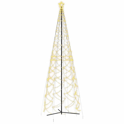 Christmas Cone Tree Warm White 1400 LEDs 160x500 cm