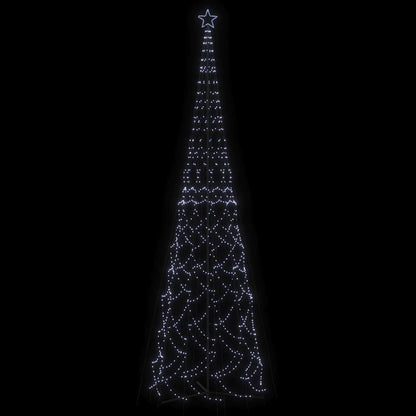 Christmas Cone Tree Cold White 3000 LEDs 230x800 cm