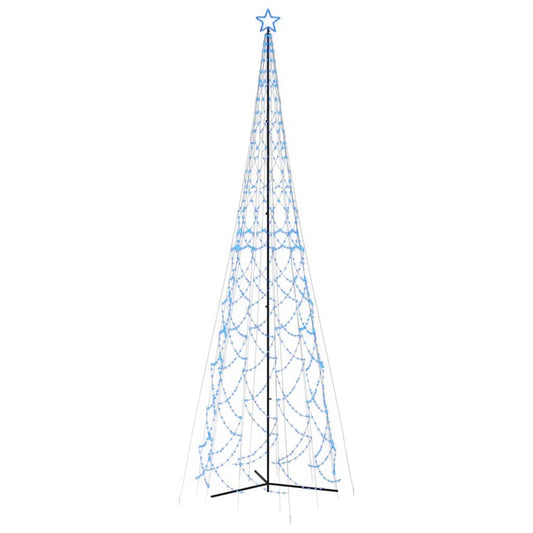 Christmas Cone Tree Blue 3000 LEDs 230x800 cm