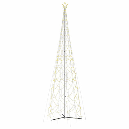 Christmas Cone Tree Warm White 3000 LEDs 230x800 cm