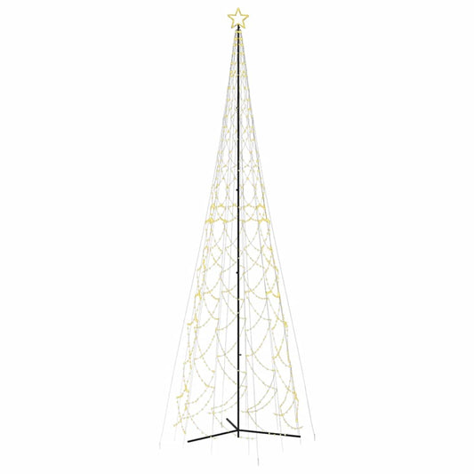 Christmas Cone Tree Warm White 3000 LEDs 230x800 cm