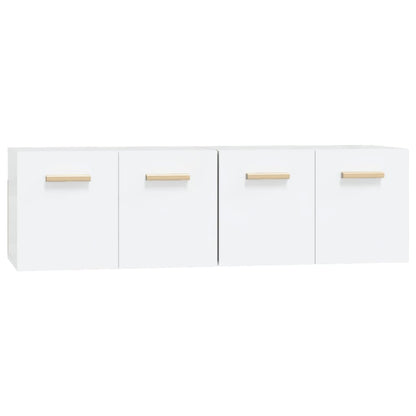Wall Cabinets 2 pcs White 60x36.5x35 cm Engineered Wood