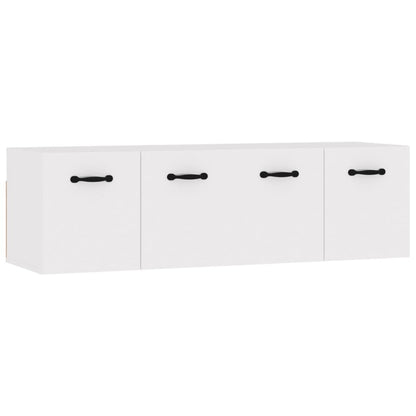 Wall Cabinets 2 pcs White 80x35x36.5 cm Engineered Wood