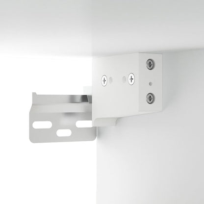Wall Cabinets 2 pcs White 80x35x36.5 cm Engineered Wood