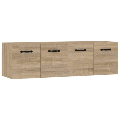 Wall Cabinets 2 pcs Sonoma Oak 80x35x36.5 cm Engineered Wood