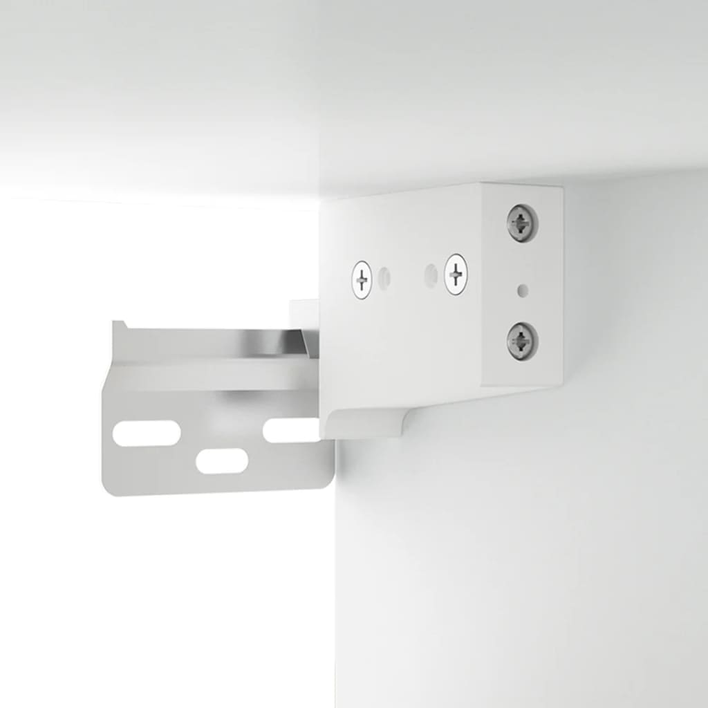 Wall Cabinets 2 pcs White 100x36.5x35 cm Engineered Wood