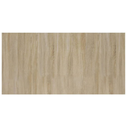 Bed Headboard with Cabinets Sonoma Oak Engineered Wood