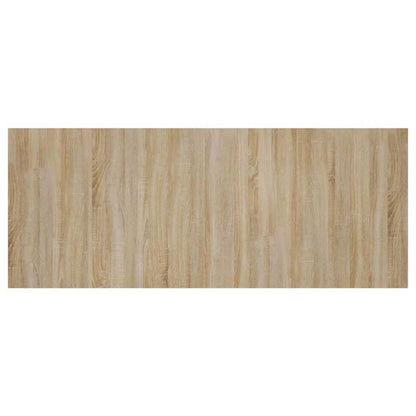 Bed Headboard with Cabinets Sonoma Oak Engineered Wood