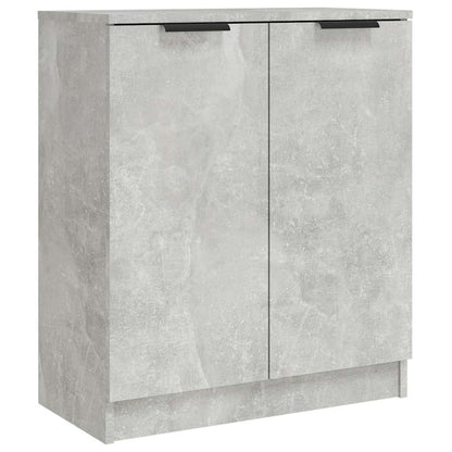 Sideboards 2 pcs Concrete Grey 60x30x70 cm Engineered Wood