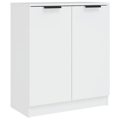 3 Piece Sideboards White Engineered Wood