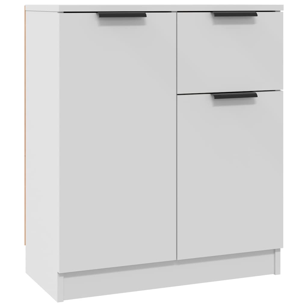 Sideboards 2 pcs White 60x30x70 cm Engineered Wood
