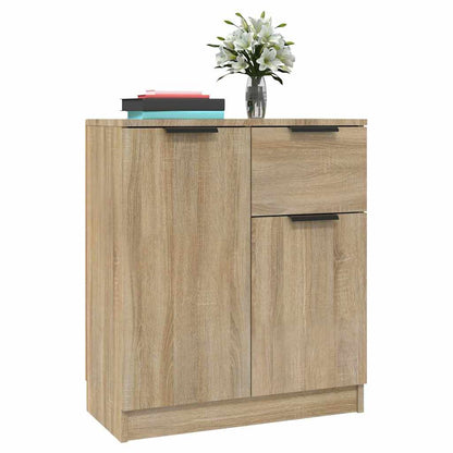 Sideboards 2 pcs Sonoma Oak 60x30x70 cm Engineered Wood