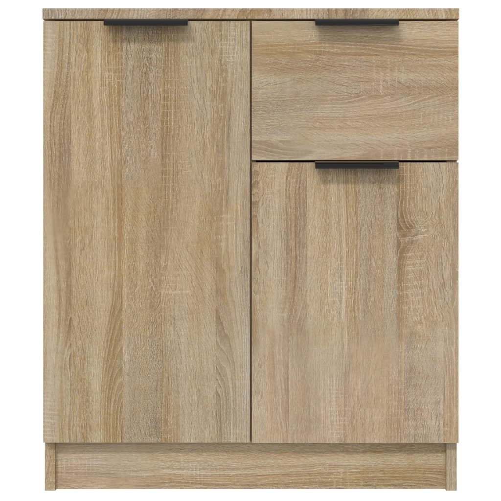 Sideboards 2 pcs Sonoma Oak 60x30x70 cm Engineered Wood