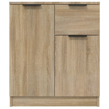 Sideboards 2 pcs Sonoma Oak 60x30x70 cm Engineered Wood