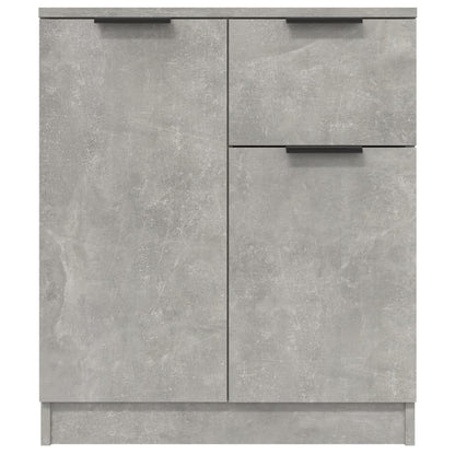 Sideboards 2 pcs Concrete Grey 60x30x70 cm Engineered Wood