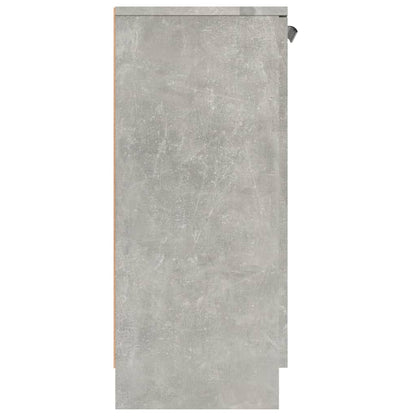 Sideboards 2 pcs Concrete Grey 60x30x70 cm Engineered Wood