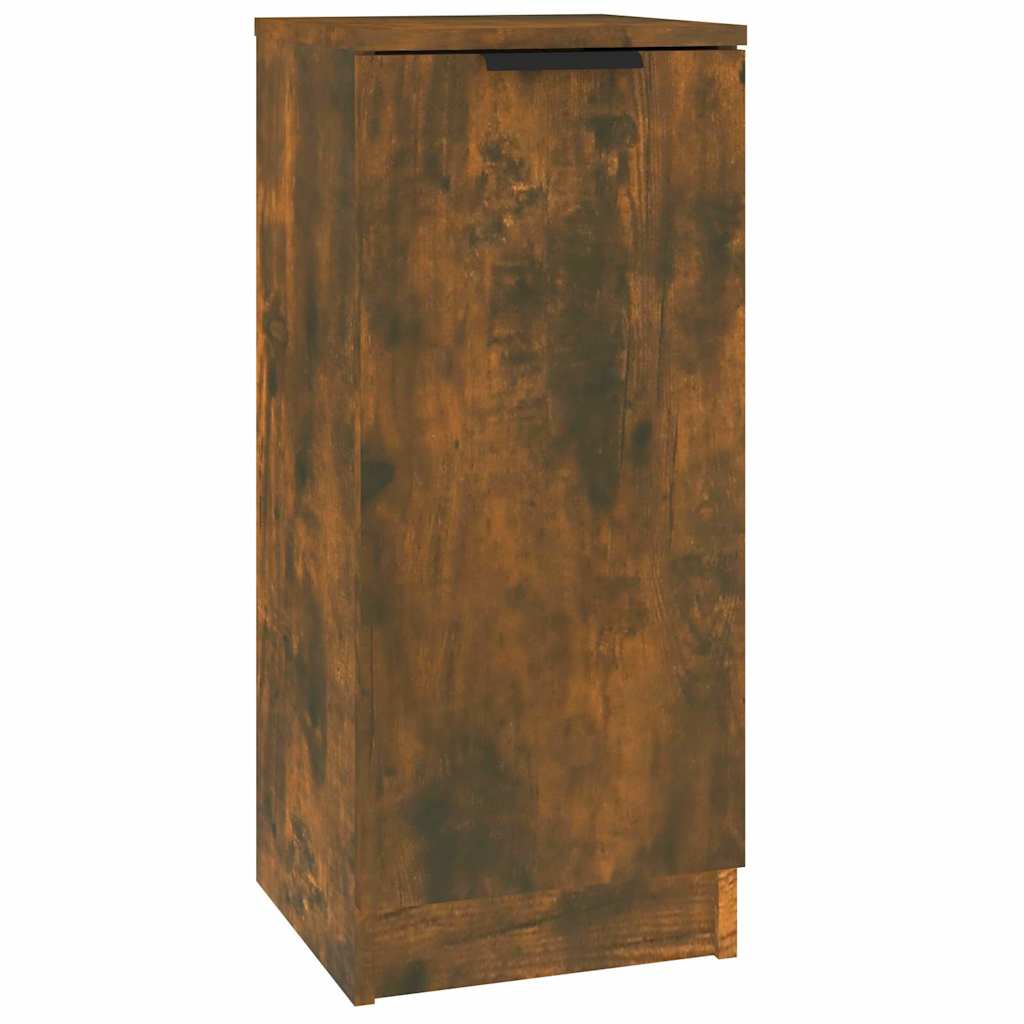 Sideboards 3 pcs Smoked Oak Engineered Wood
